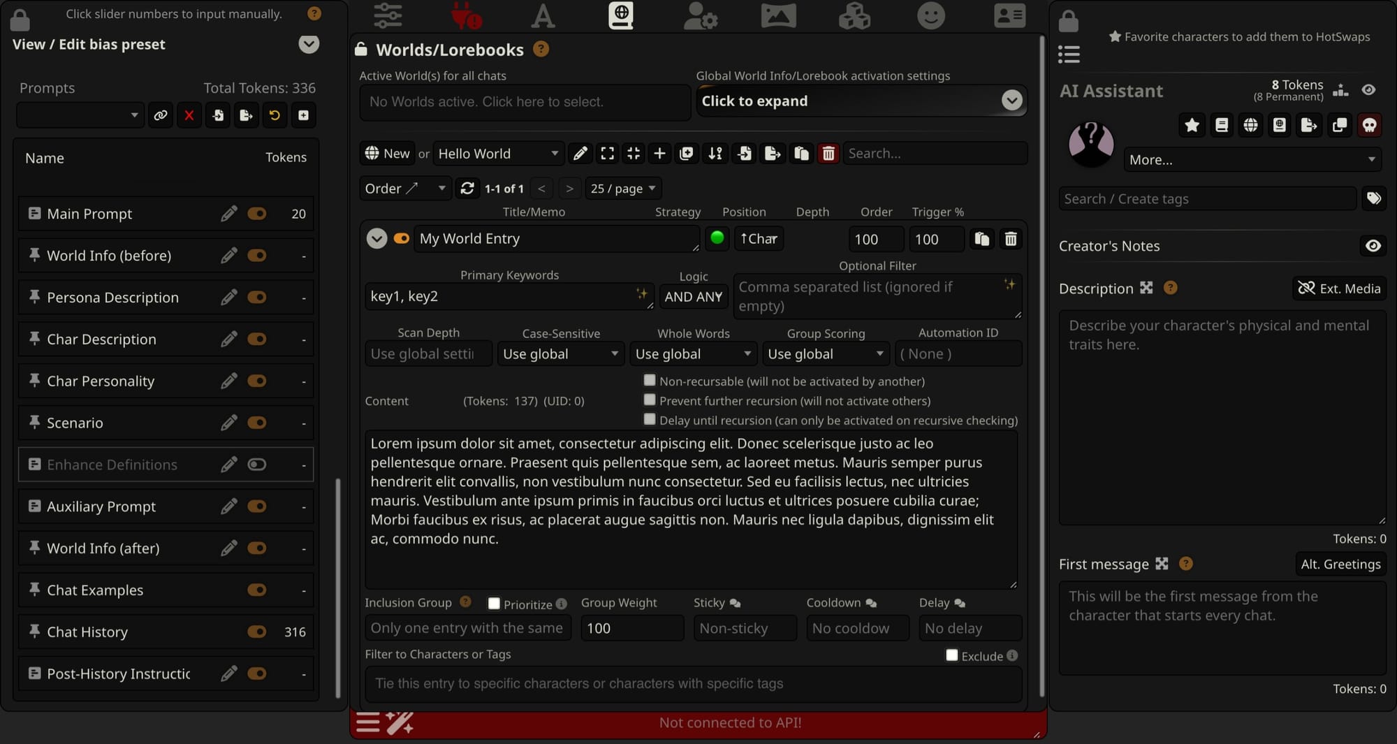 SillyTavern Screenshot 4